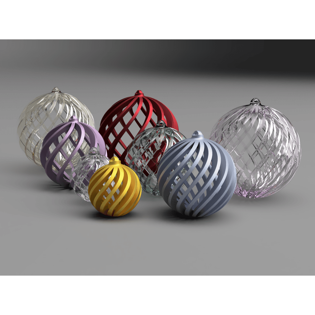 Елочные Шары, Одинарная резинка