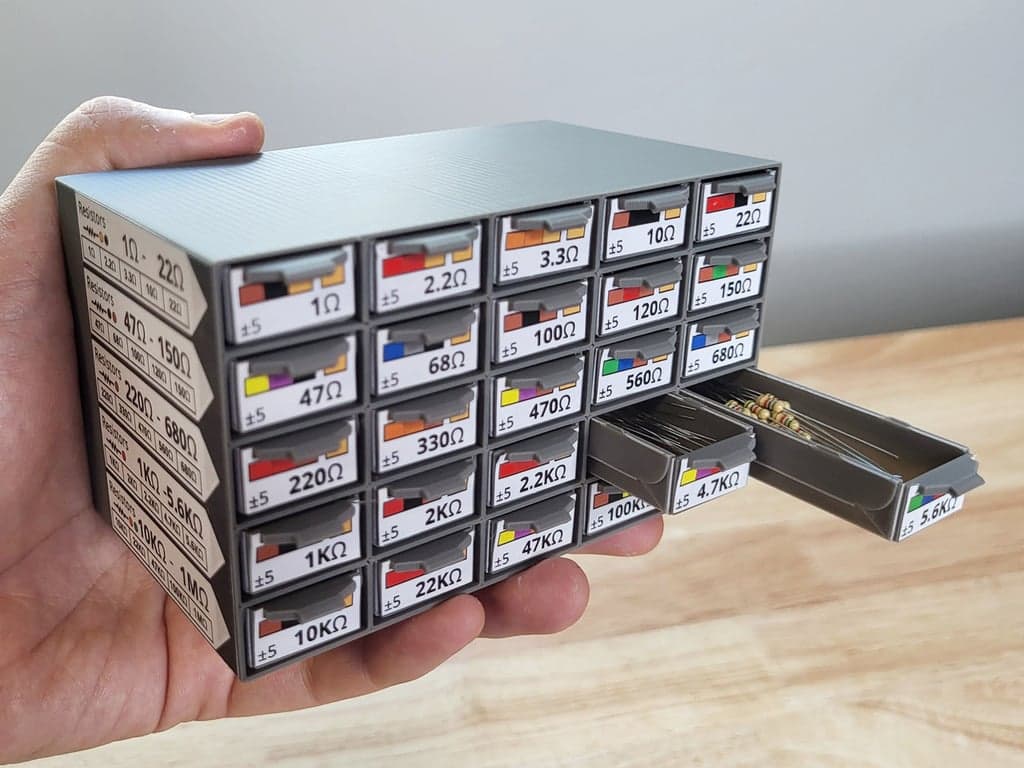 Мини-шкаф со складными ящиками