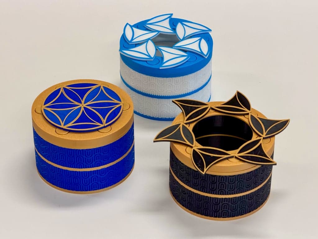 Механическая коробка с волчком