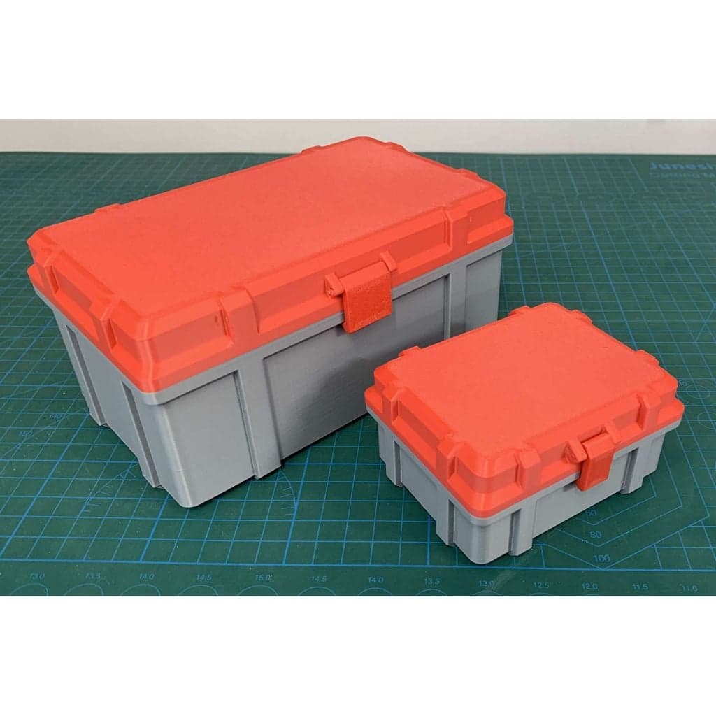 Прочный корпус, параметрический/настраиваемый, без аппаратного обеспечения (OpenSCAD+BOSL2)