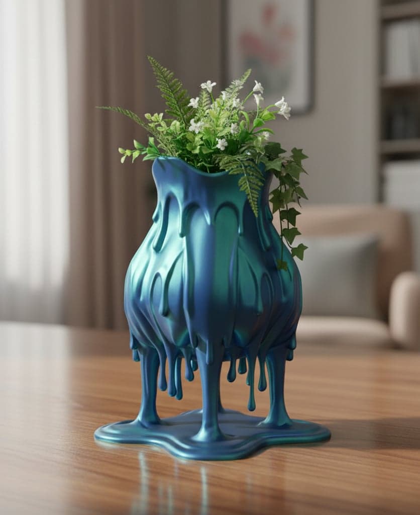 Тающая ваза-капельница | Современный домашний декор