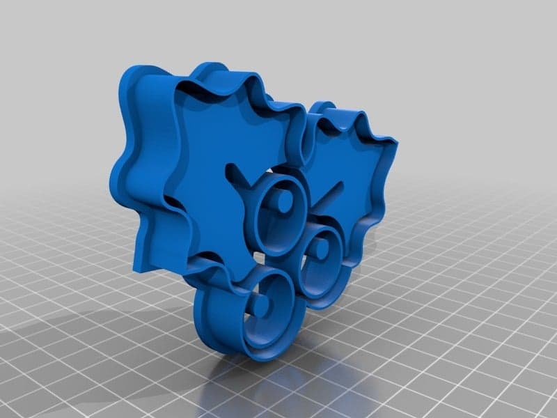 Формочка для печенья омелы