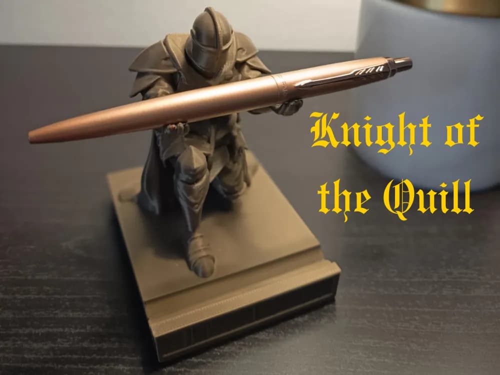 Рыцарь держатель ручки