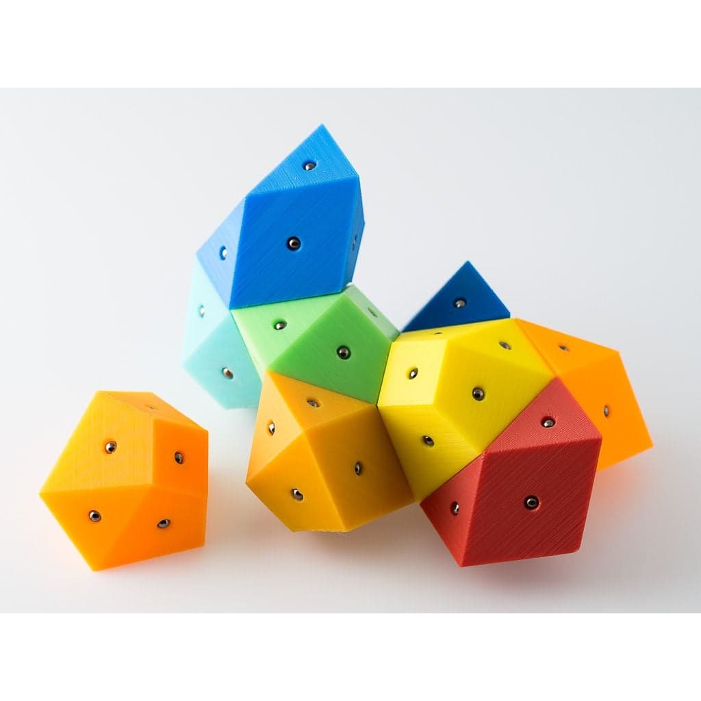 Магнитные бисимметричные семигранники