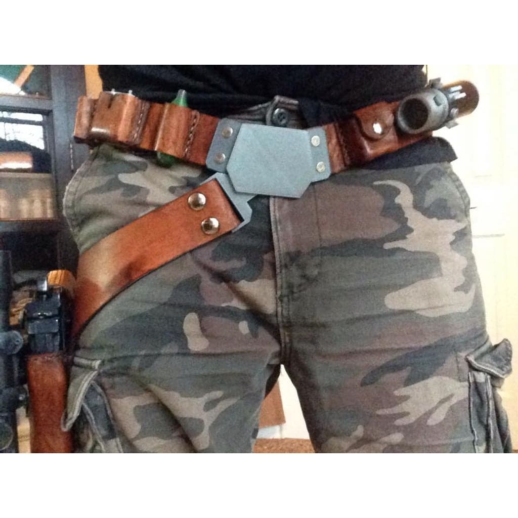 Детали ремня для пистолета Хана Соло