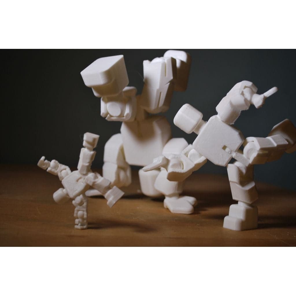 Фигурка — с открытым исходным кодом — собирается вместе — печатается без поддержки