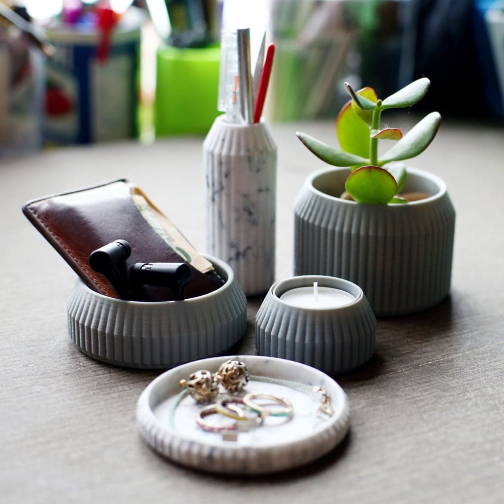 Полосатый горшок