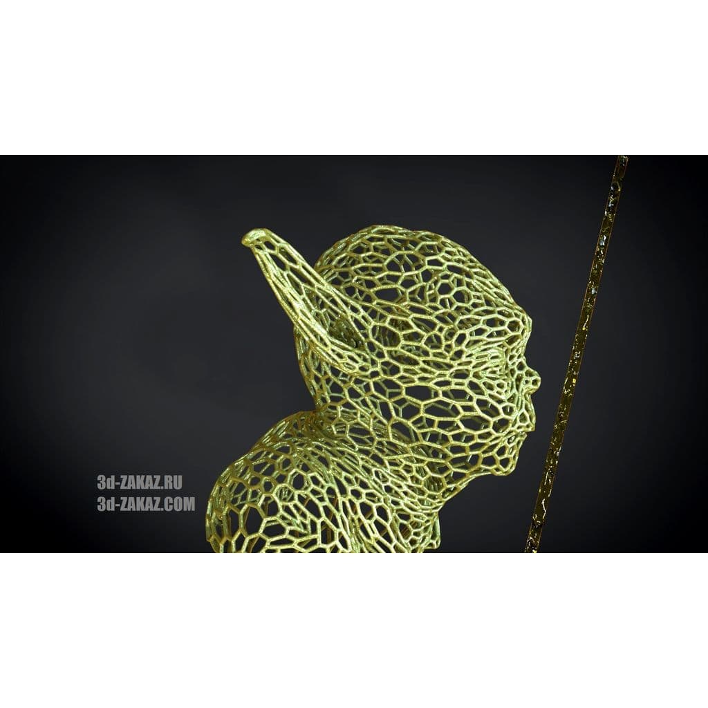 Йода (Звездные войны) в стиле Вороного