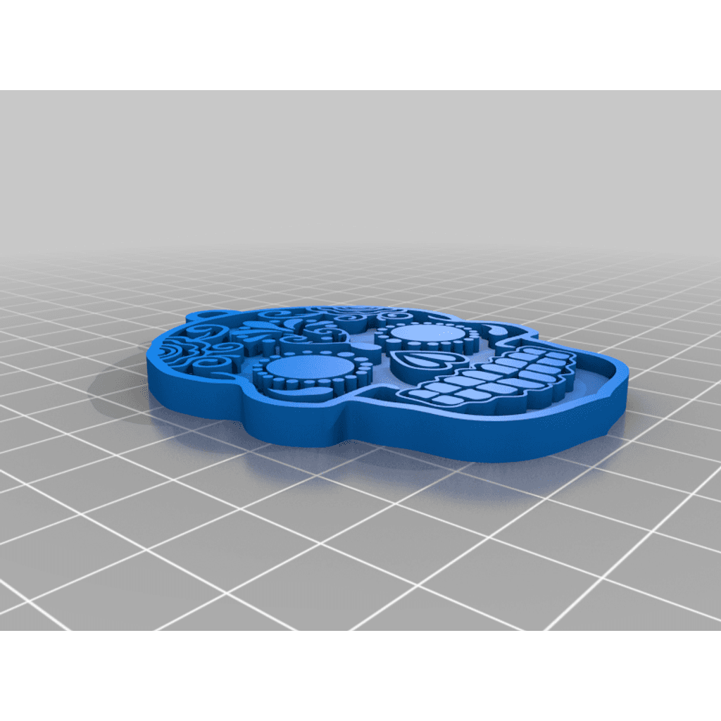 Брелок с черепом